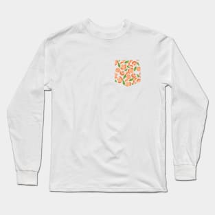 Tangerine - Pocket Long Sleeve T-Shirt